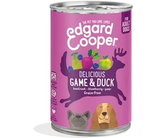 Edgard Cooper - žvėrienos ir anties šlapias ėdalas suaugusiems - 400g - (542503948533)