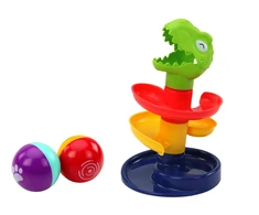 Edukacyjna Kamuoliukų čiuožykla Lean Toys Dinozauras