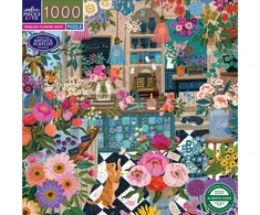 Eeboo - Dėlionė 1000 detalių - Anglų gėlių parduotuvė (EPZT440)