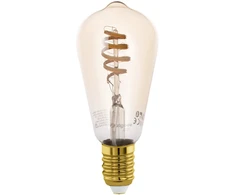 „Eglo“ – E27 ST64 spiralinė geltona – išmanioji lemputė su „Zigbee“ ir „Bluetooth“