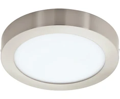„Eglo Fueva-Z“ išmanusis lubinis šviestuvas Ø21 – šlifuoto plieno su „Zigbee“ ir „Bluetooth“