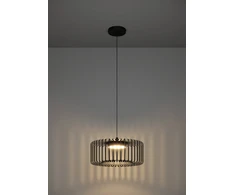 „Eglo“ – „Ginestrone-Z“ išmanusis pakabinamas šviestuvas Ø45 – juodas – RGB + reguliuojamo baltumo – „Zigbee“ ir „Bluetooth“