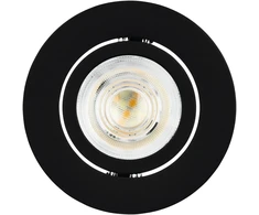 „Eglo“ – „Saliceto-Z“ išmanusis įleidžiamas šviestuvas Ø 8,8 cm – juodas, RGB + reguliuojamo baltumo, „Zigbee“ ir „Bluetooth“