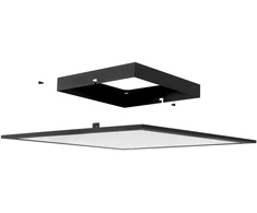 Eglo - Salobrena-Z išmanioji LED panelė 45x45cm - juoda - Zigbee ir Bluetooth