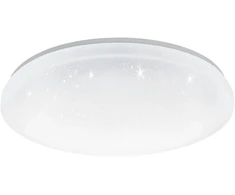 Eglo - Totari-Z išmanusis lubinis šviestuvas Ø53 – baltas su krištolo efektu – Zigbee ir Bluetooth