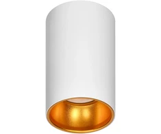 Lubinis šviestuvas Orno ELIZA, įleidžiamas šviestuvas, GU10, IP20, aliuminis, balta ir auksinė spalvos