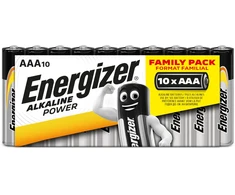 „Energizer“ – AAA tipo maitinimo elementų pakuotė, 10 vnt. pakuotė