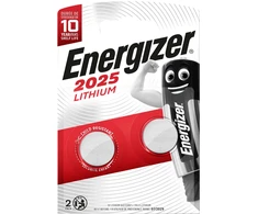 „Energizer“ – ličio baterijos CR2025 (2 vnt. pakuotėje)