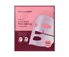 „Eqqualberry“ – kolageno poras sutraukianti hidrogelio kaukė – vienas lakštas