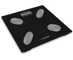 Virtuvinės svarstyklės Esperanza EBS022K personal scale Electronic personal scale Square Juodas