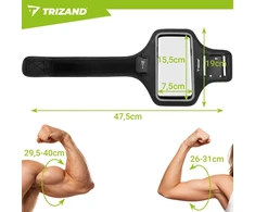 Phone case - wristband 19x47.5cm Trizand