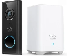„Eufy“ vaizdo durų skambutis 2K (maitinamas baterijomis) su „Homebase 2“