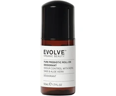 Evolve Beauty Evolve Organic Beauty Pure prebiotinis ritinėlis dezodorantas, 50 ml