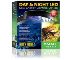 Exoterra „Exo Terra“ – dienos ir nakties LED lemputės, 2 W, 14 baltų/1 mėlynų LED lempučių – (205.2905)