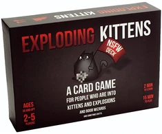 Exploding Kittens Sprogstantys kačiukai (NSWF leidimas) (anglų k.)