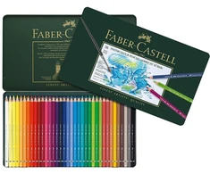 Faber-Castell - Albrecht Dürer akvareliniai pieštukai - 36 vnt. skardinėje dėžutėje (117536)