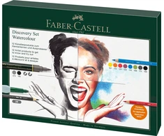 Meninės Priemonės - Faber Castell FC-117520 12-Vnt. Akvareliniai Pieštukai