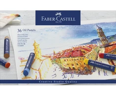 Faber-Castell - Aliejinės pastelinės kreidelės, STUDIJOS KOKYBĖS, 36 vnt. dėžutėje (127036)