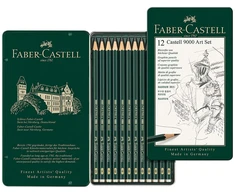 Faber-Castell - Grafitinis pieštukas Castell 9000 Art rinkinys (119065)
