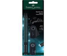 Faber-Castell - Pieštukų rinkinys Sparkle Juodas-Ocean BC (118295)