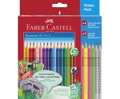 Faber-Castell - Reklaminis rinkinys spalvotiems rašikliams (18+4+2 vnt.) (201540)