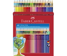 Faber-Castell - Spalvoti pieštukai - Kartoninė dėžutė - 48 vnt. (112449)