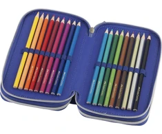 Faber-Castell - Trigubo Deckerio pieštukų dėklas su dinozauro formos raštu (573041)
