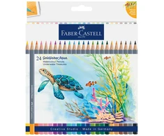 Faber-Castell – WC pieštukai GoFa Aqua – 24 vnt. dėžutėje (114617)