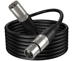 Fifine XLR L9C Cable, 180 cm (juodas)