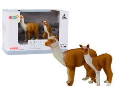 Lean Toys Dekoratyvinė lamų figūrėlė 8 cm ir 6 cm