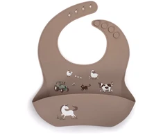 Filibabba - Silikoninis seilinukas su spauda - Magic Farm - (FI-02746)