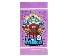 FIRSTGRADE – Jas Mika – rankšluostis „DREAMS“ 70x140 cm (24-JM-DHE-ONESIZE)