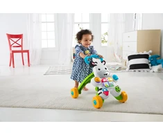 Fisher-Price kūdikiams skirta zebrai skirta vaikštynė (DLD80)