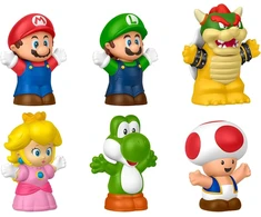 Fisher Price - „Super Mario“ 6 figūrėlių rinkinys (JHG63)