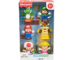 Fisher Price - „Super Mario“ 6 figūrėlių rinkinys (JHG63)