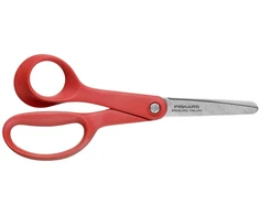 Fiskars Classic vaikiškos žirklės, kairiarankiams, raudonos