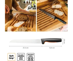 Fiskars - FunctionalForm duonos peilis - 21 cm