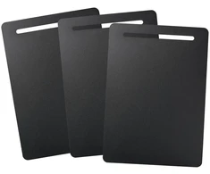 Fiskars - FunctionalForm plastikinės pjaustymo lentelės, 3 vnt. rinkinys
