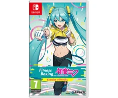 Fitness Fitneso bokso žygdarbis. HATSUNE MIKU - Nintendo jungiklis