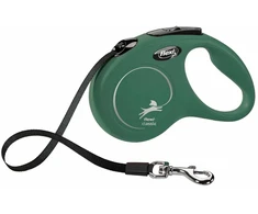 Flexi Koppel New Classic diržo juosta S, 5 m, alyvuogių spalvos, maks. 15 kg