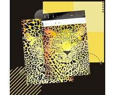 Foliopaki KURJERIO FOLIJOS PAKUOTĖS STIPRUS FOLIJOS VOKAI 255x370 GEPARDAS 50 vnt.