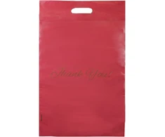 Foliopaki RAUDONI KURJERIO POLIMAIŠELIAI SU RANKENA 500x600+70 50 vnt. AČIŪ