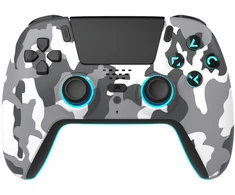 Freaks And Geeks - Wireless Bluetooth Controller for PS5- LED - Baltas Camo