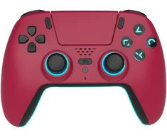 Freaks And Geeks - Wireless Bluetooth Controller for PS5- LED - Cherry Raudona