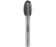 Frez HM metalo pjaustytuvas, E tipo (ovalus), 12 x 20 mm, kotas 6 x 45 mm
