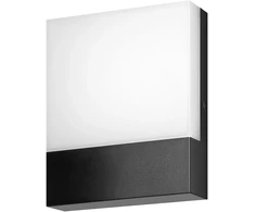 Sieninis šviestuvas Orno FREZJA LED 9W, sodo šviestuvas, 750lm, IP65, 4000K, juodas