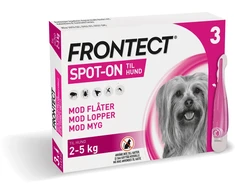 Frontect - 3 x 0,5 ml šuniui 2-5kg ​​- (300724)