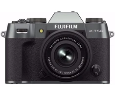 Sisteminis fotoaparatas FUJIFILM X-T50/XC15-45mmF3.5-5.6 OIS PZ Charcoal Sidabrinis (Tamsiai Sidabrinis)