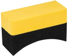 Automobilio padangų aplikatoriaus kempinė 95x35x65 mm amio-02519
