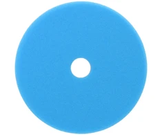 Dedra Gąbka Poliravimo kempinė su lipdukais, minkšta, 150 mm, 25 mm storio (mėlyna)